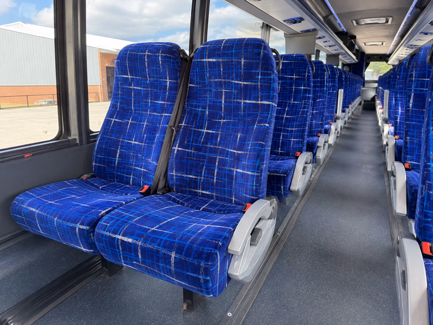 bozeman charter bus rental interior