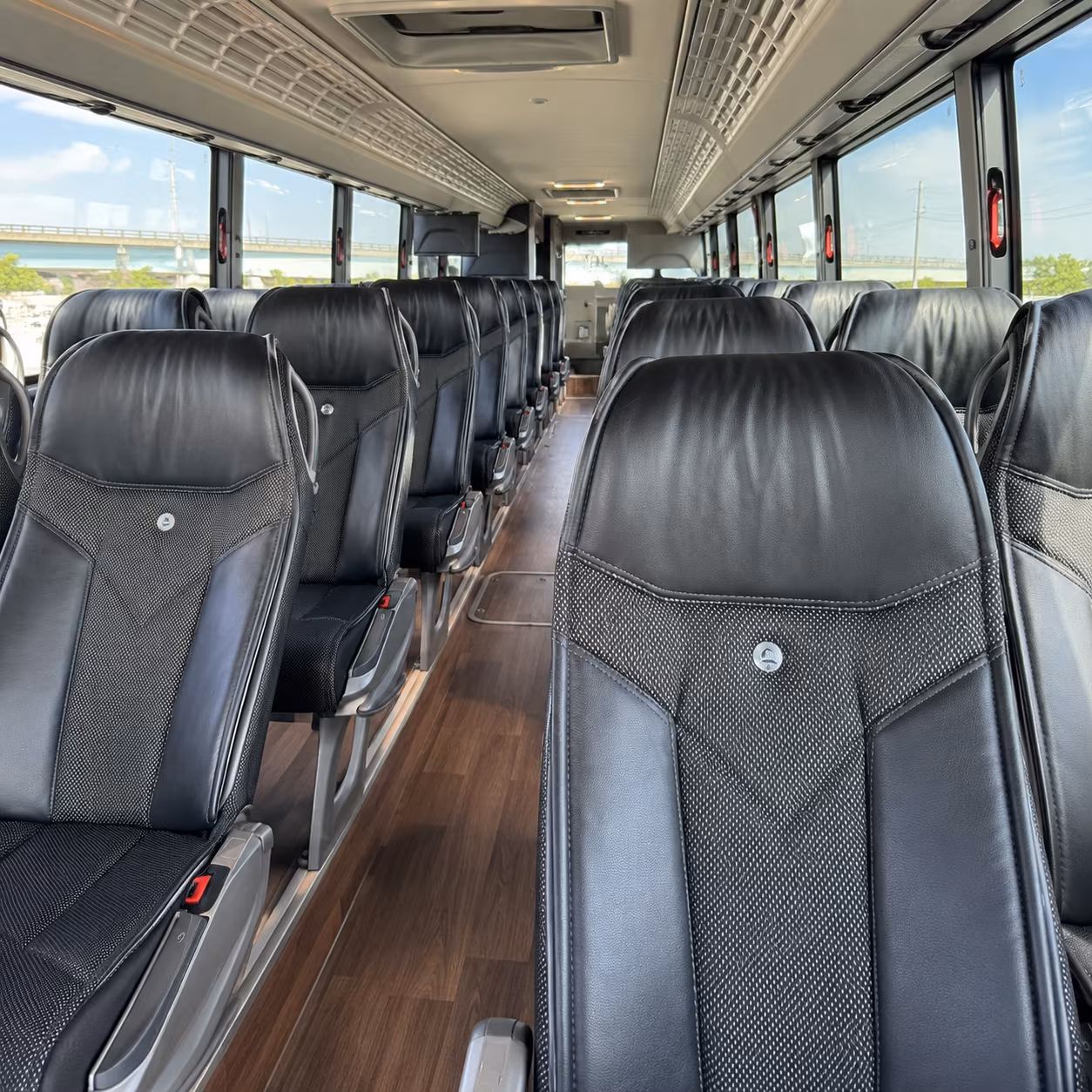 browse charter buses to the warren miller performing arts center in big sky