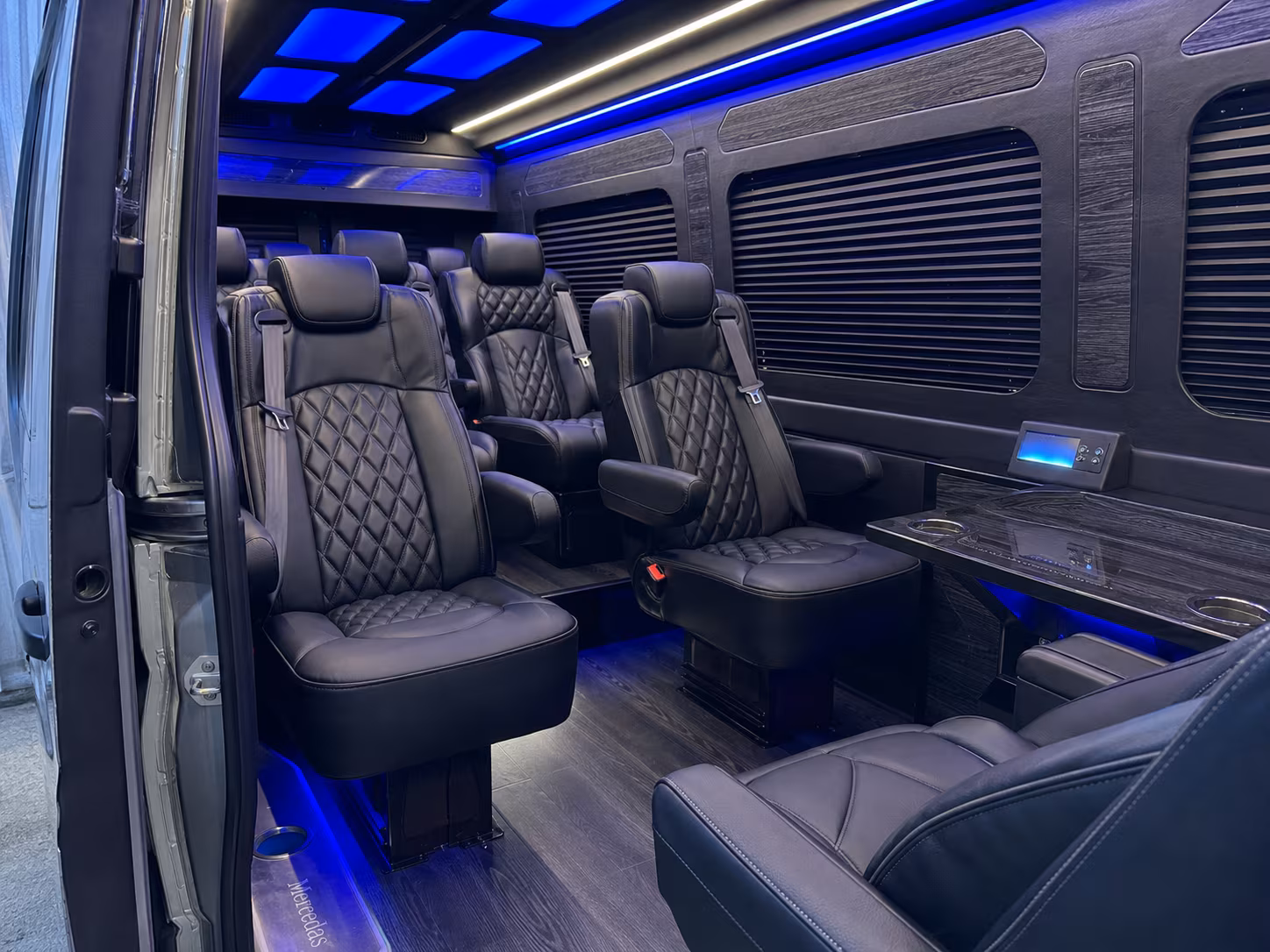 sprinter van transportation for groups and events across bozeman